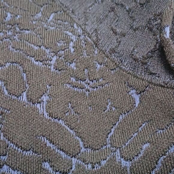 Catherine Malandrino zip up black and navy floral print moto runway jacket Sz S - Picture 7 of 7